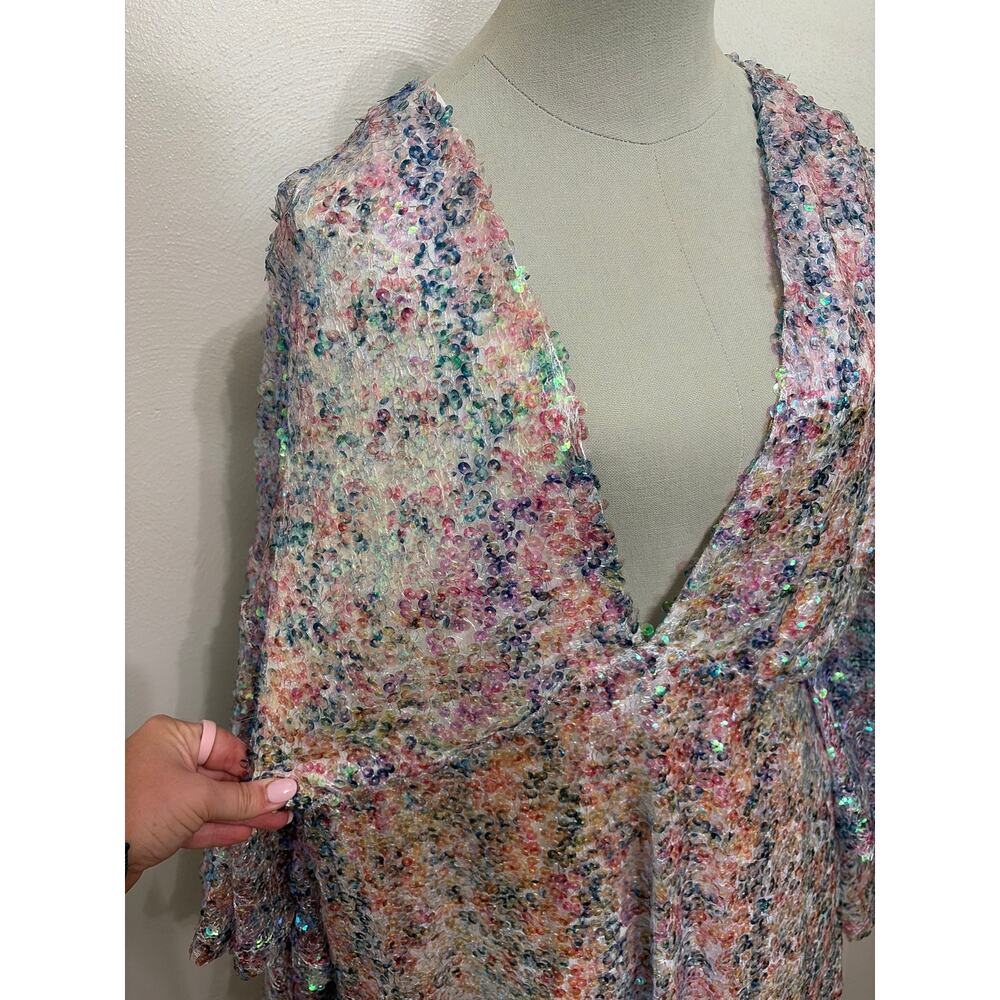 Buddy Love Colette Maxi Sequin Dress. Size Medium - Picture 6 of 12